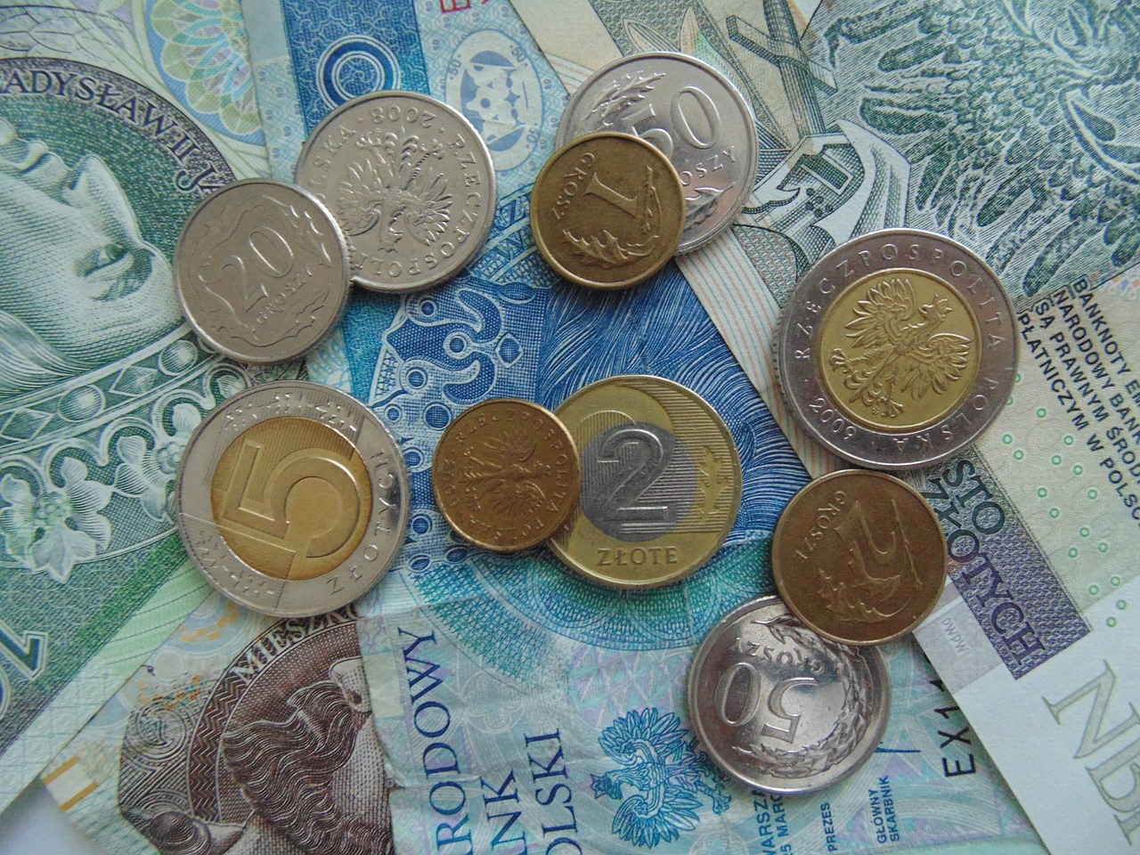 polské peníze